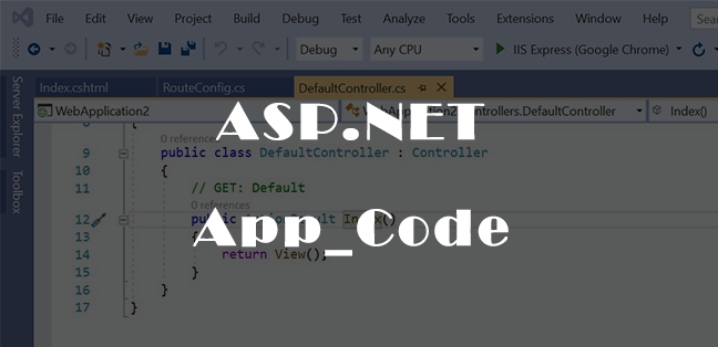 ASP.NET ulaşılamayan class